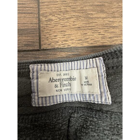 Abercrombie & Fitch Women’s Gray Drawstring Sweat Pants Y2K Size M - Picture 4 of 7